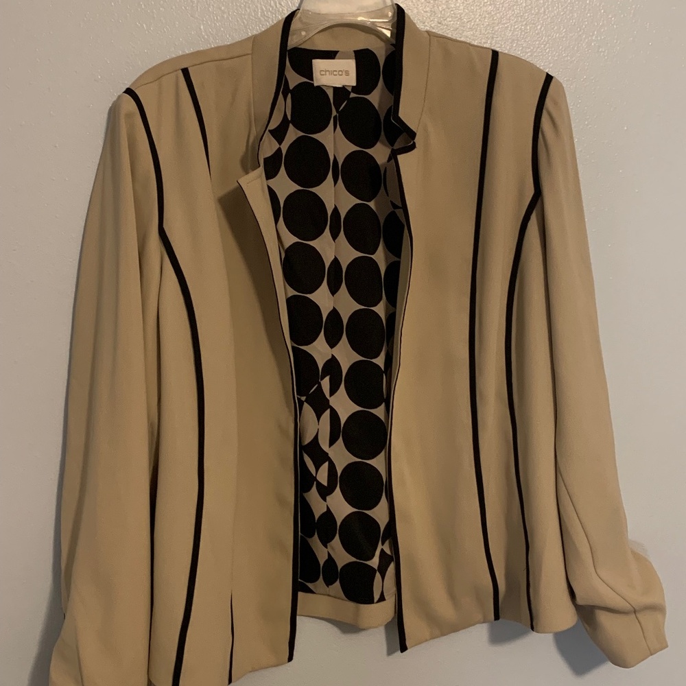 Chico’s jacket Blazer, size 2.5